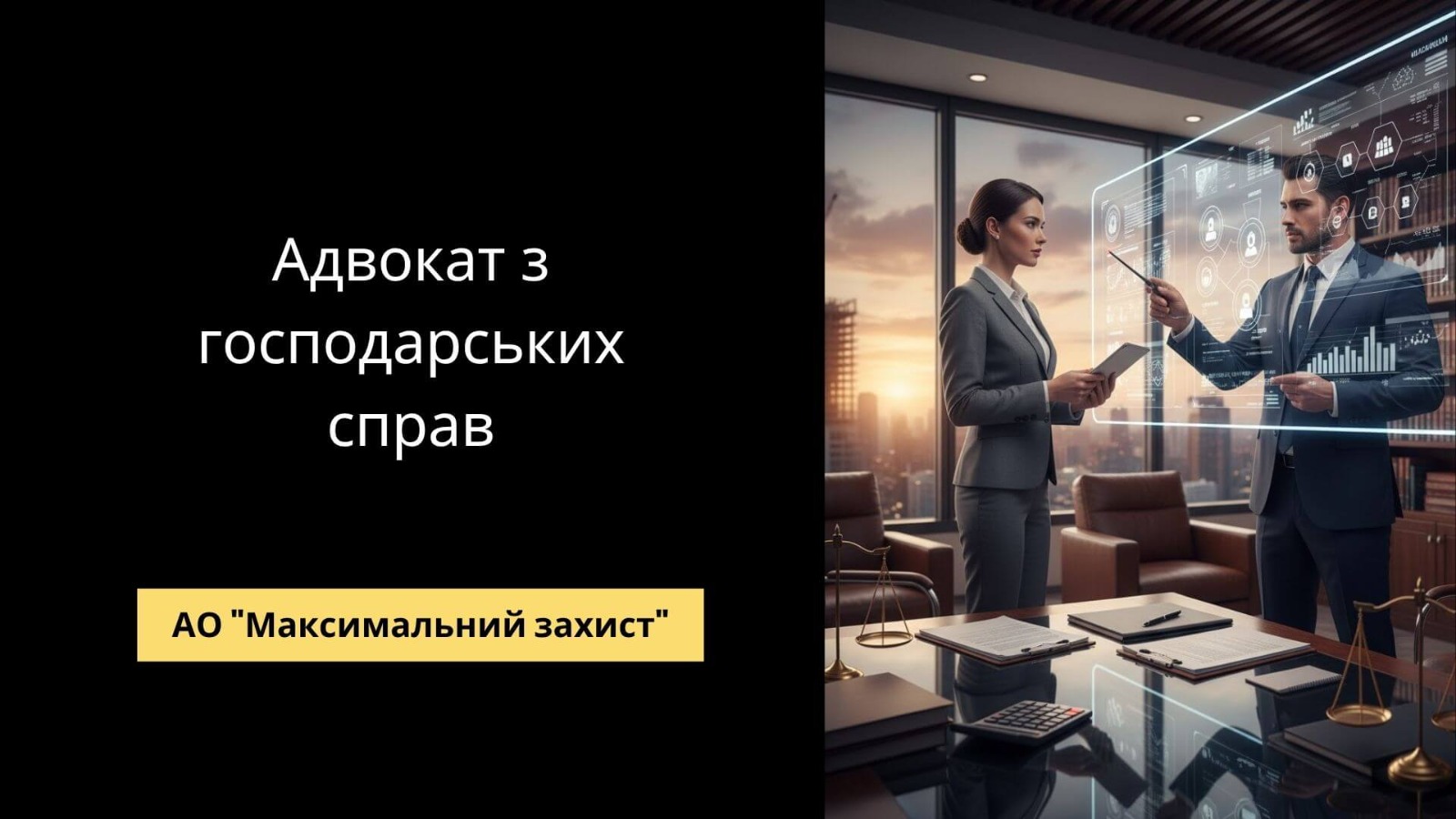 Адвокат консультує підприємця — господарське право та захист бізнесу господарських