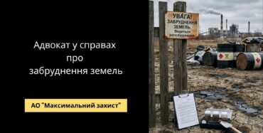 Адвокат у справах про забруднення земель - екологічне та земельне право