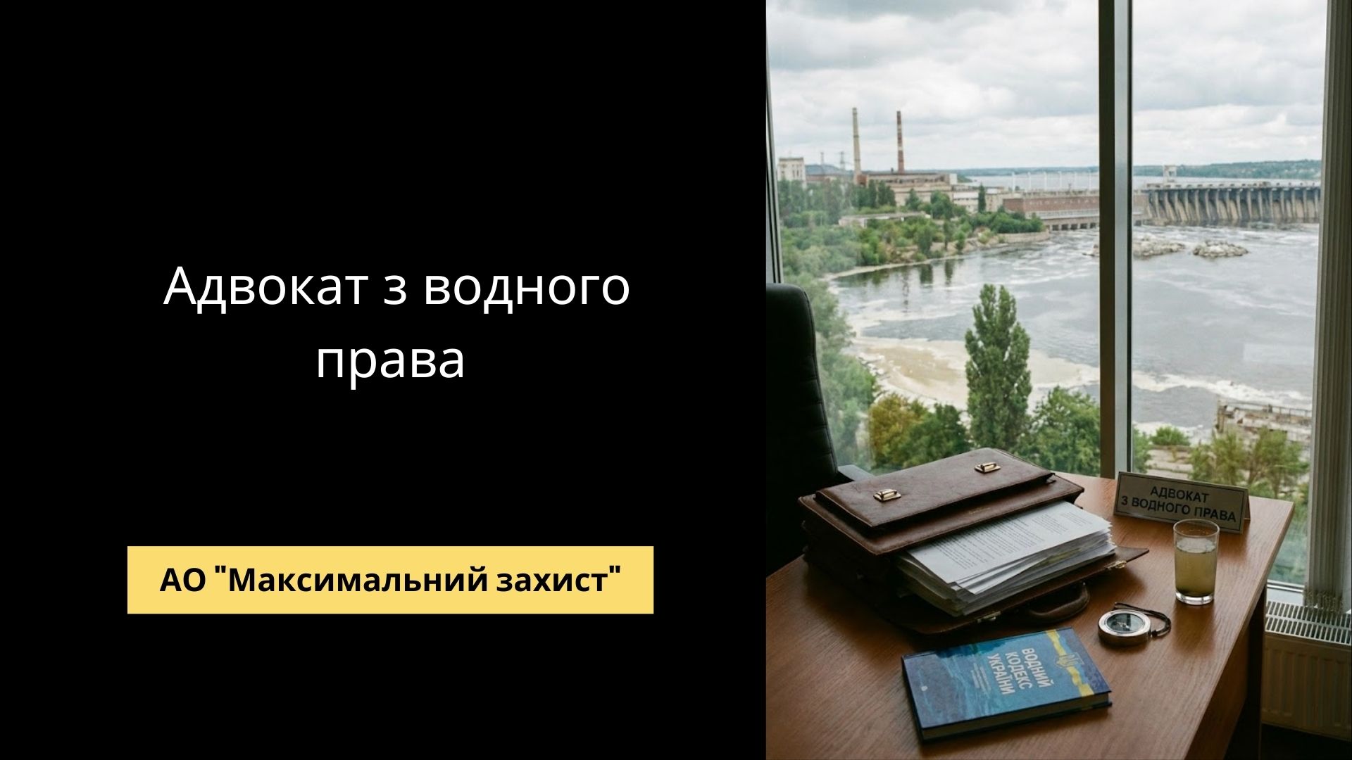 Адвокат з водного права - захист бізнесу при порушеннях водного законодавства