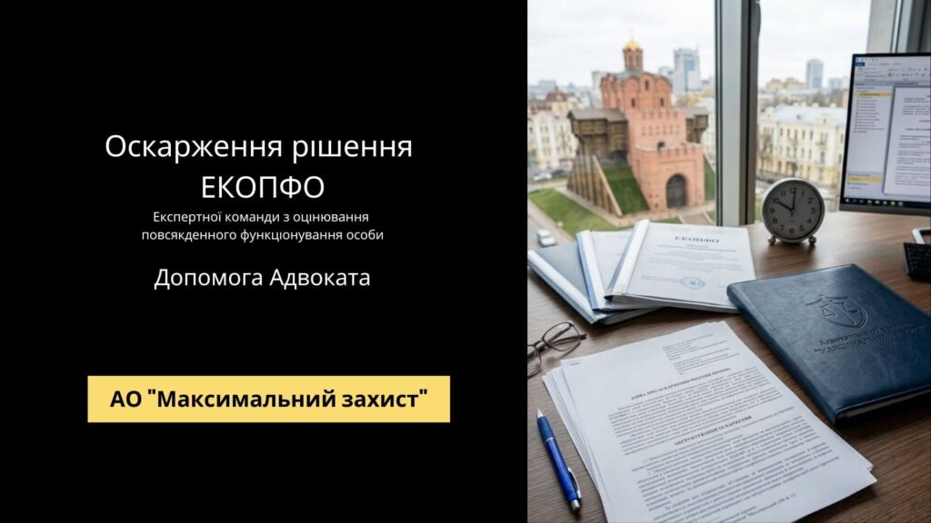 Оскарження рішення ЕКОПФО: як відстояти право на інвалідність