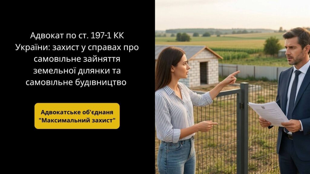 Адвокат по статті 197-1 КК